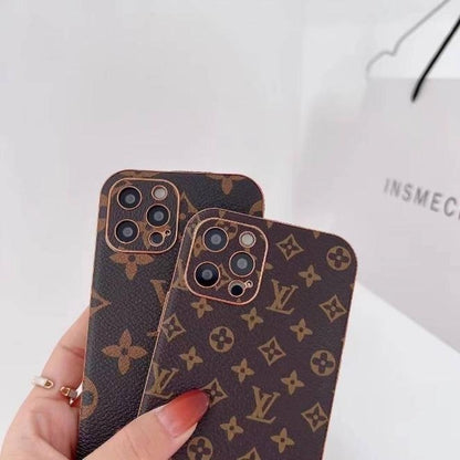 Fashion Aesthetic Shock Absorbing Protective Phone Case L*V Series、Fashion Phone Case