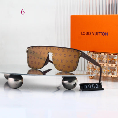 Color-Tint Monogram Shield Sunglasses