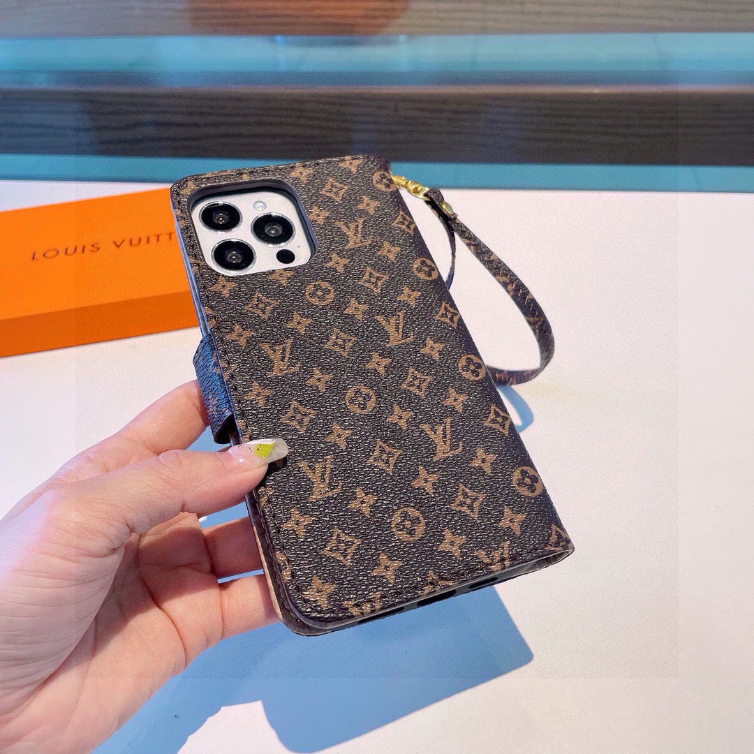 Fashion Aesthetic Shock Absorbing Protective Phone Case L*V Series、Fashion Phone Case