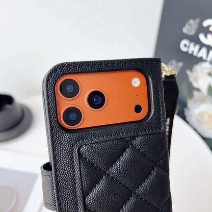 Fashion Aesthetic Shock Absorbing Protective Phone Case CH*NEL Series、Fashion Phone Case