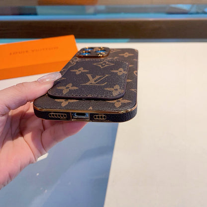 Fashion Aesthetic Shock Absorbing Protective Phone Case L*V Series、Fashion Phone Case