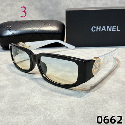 Slim Rectangle Glasses - Clear and Tinted Lens Options
