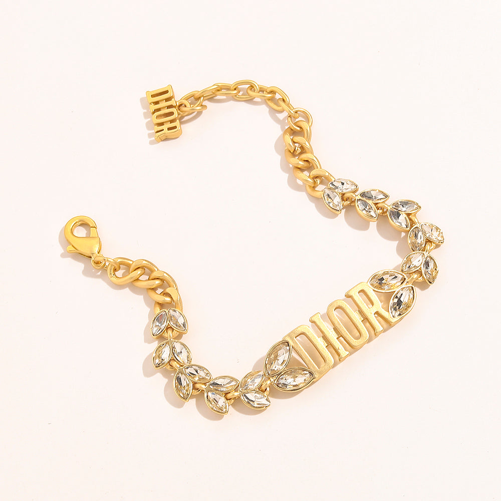 304 Legierung Armband-Halsketten-Set