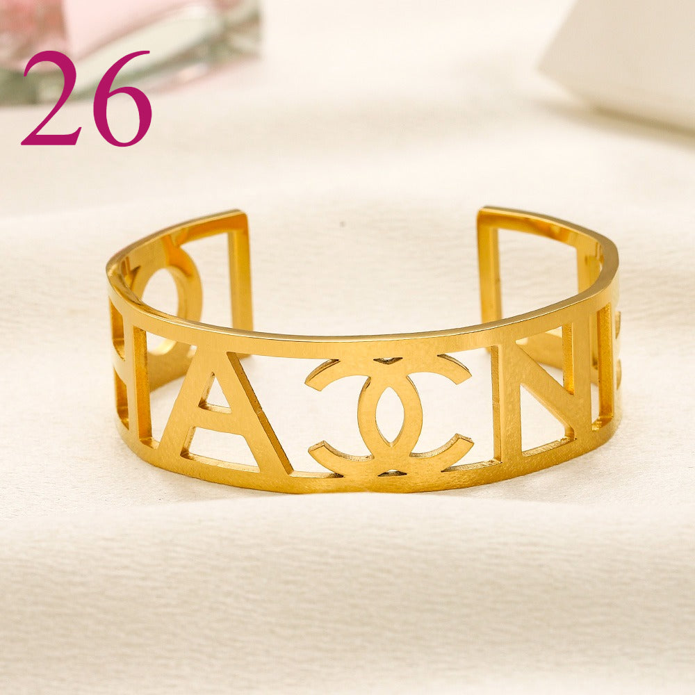 304 Stainless Steel Bracelets - 50 Style Options