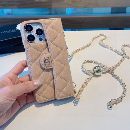 Fashion Aesthetic Shock Absorbing Protective Phone Case CH*NEL Series、Fashion Phone Case