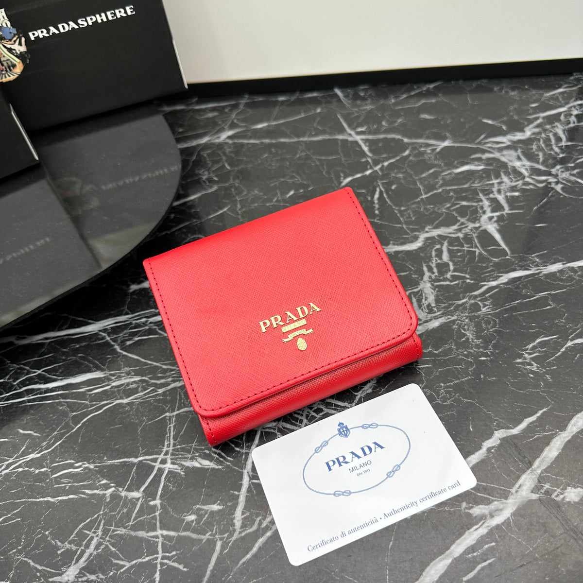 Luxury‑Inspired Trendy Wallets 031  Pr*da Series、Fashion Bags