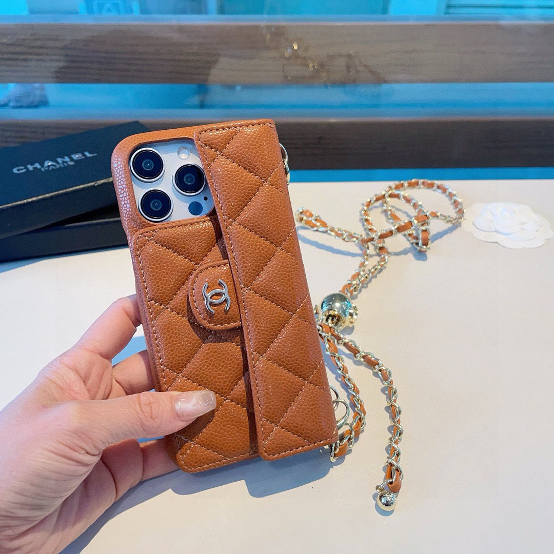Fashion Aesthetic Shock Absorbing Protective Phone Case CH*NEL Series、Fashion Phone Case