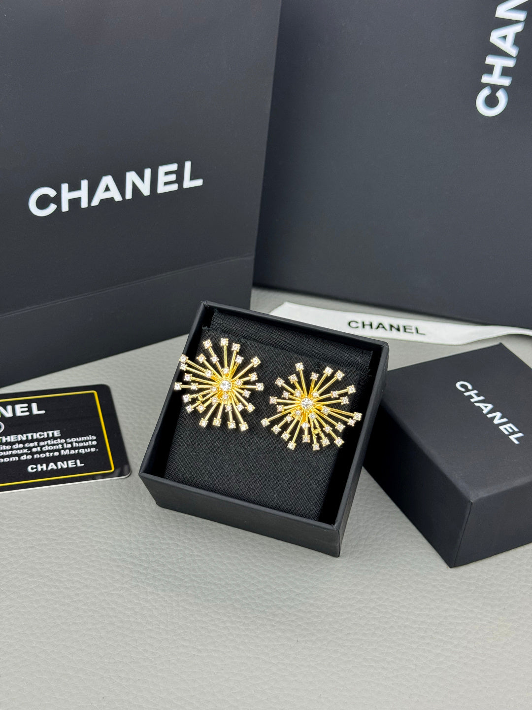 Sunburst Statement Stud Earrings