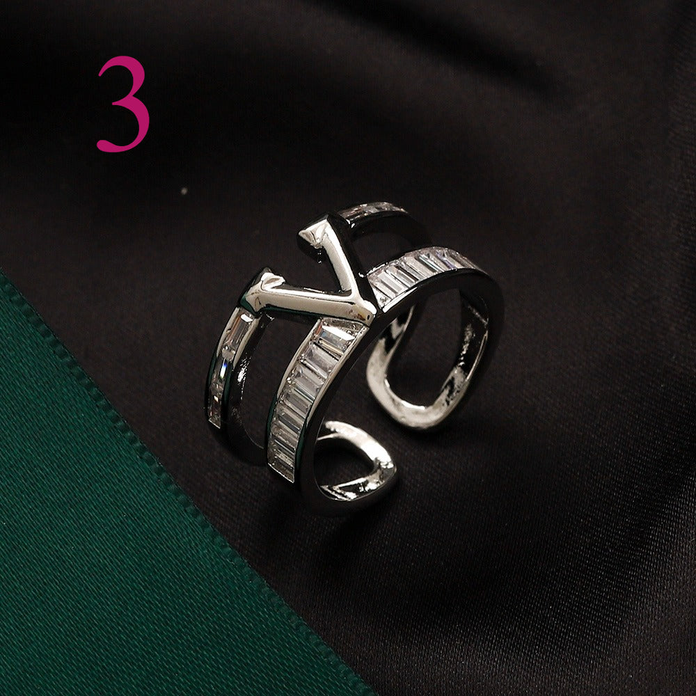 Fashion Open Adjustable Ring Collection、Rings Collection L*V Series、D*or Series、Y*L Series