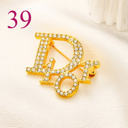 Fashion Brooch Collection,Brooches Collection、GU*CI Series、L*V Series、D*or Series、Y*L Series