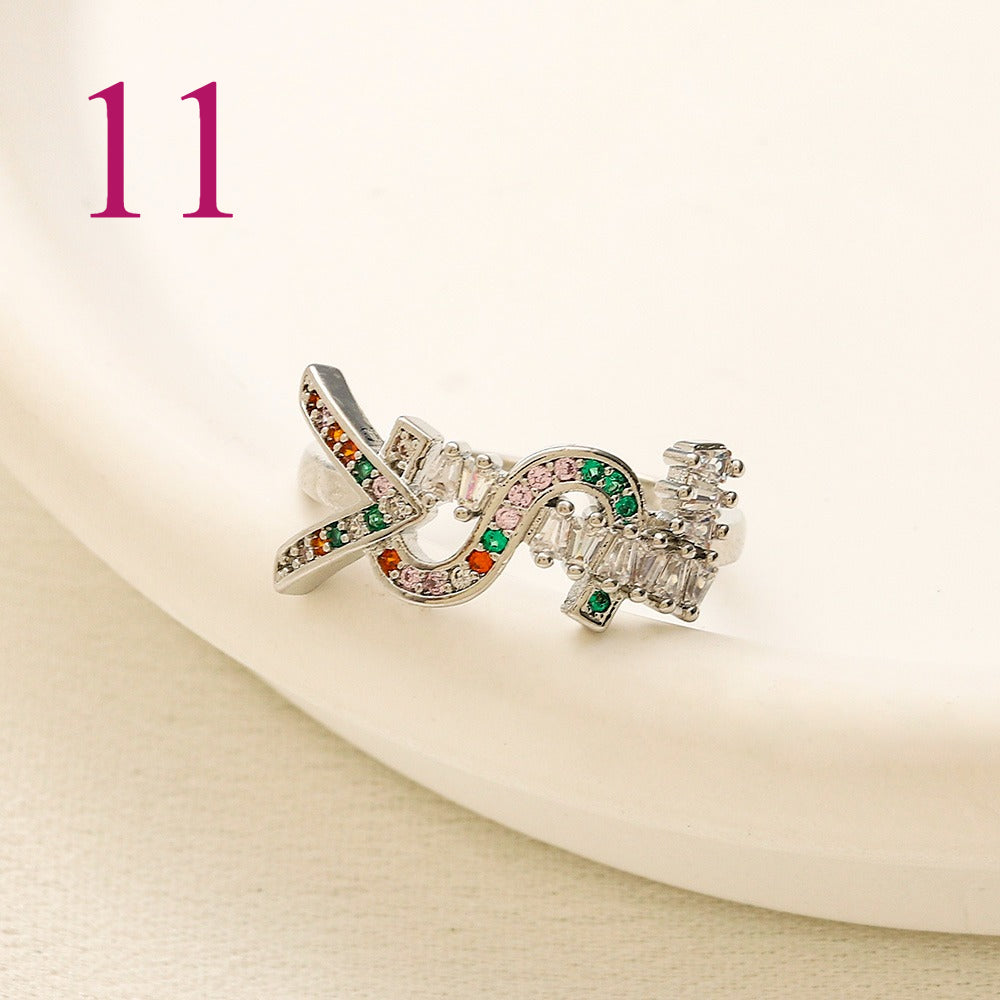 Fashion Open Adjustable Ring Collection、Rings Collection L*V Series、D*or Series、Y*L Series
