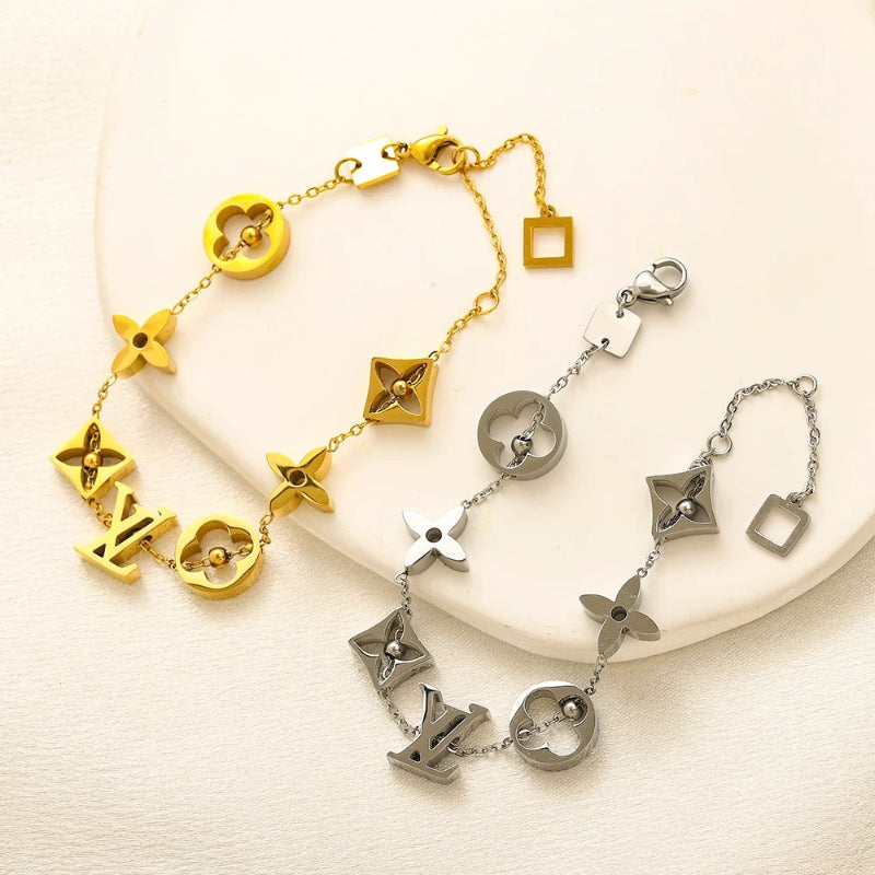 Edelstahl-Armband 304 mit gestanztem Logo