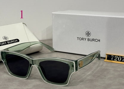 Flat-Top Rectangle Sunglasses with Thick Frames