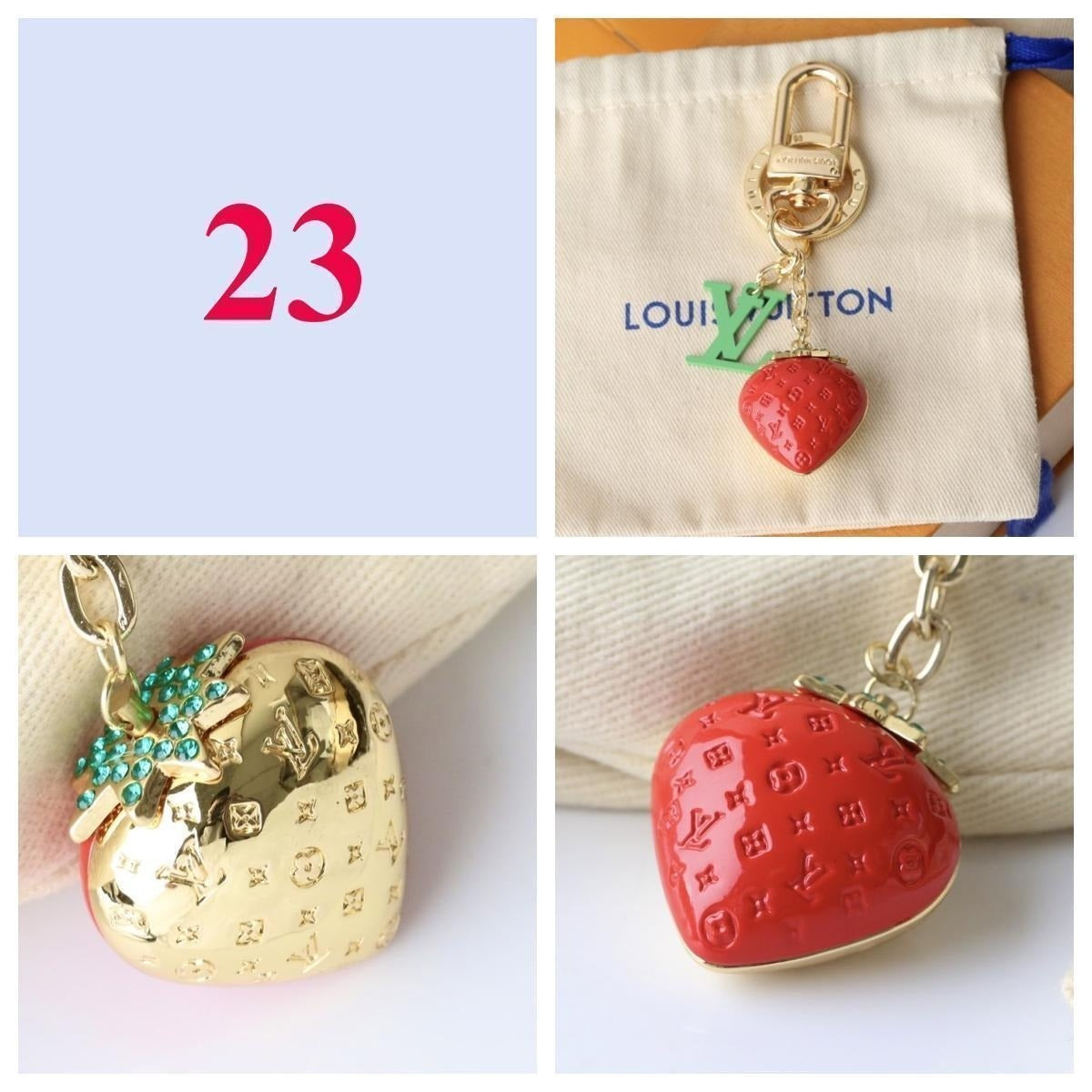 Premium Fashion Keychain Stylish Accessory、L*V Series、𝐊𝐞𝐲𝐜𝐡𝐚𝐢𝐧𝐬 & 𝐊𝐞𝐲 𝐑𝐢𝐧𝐠𝐬（𝐇）