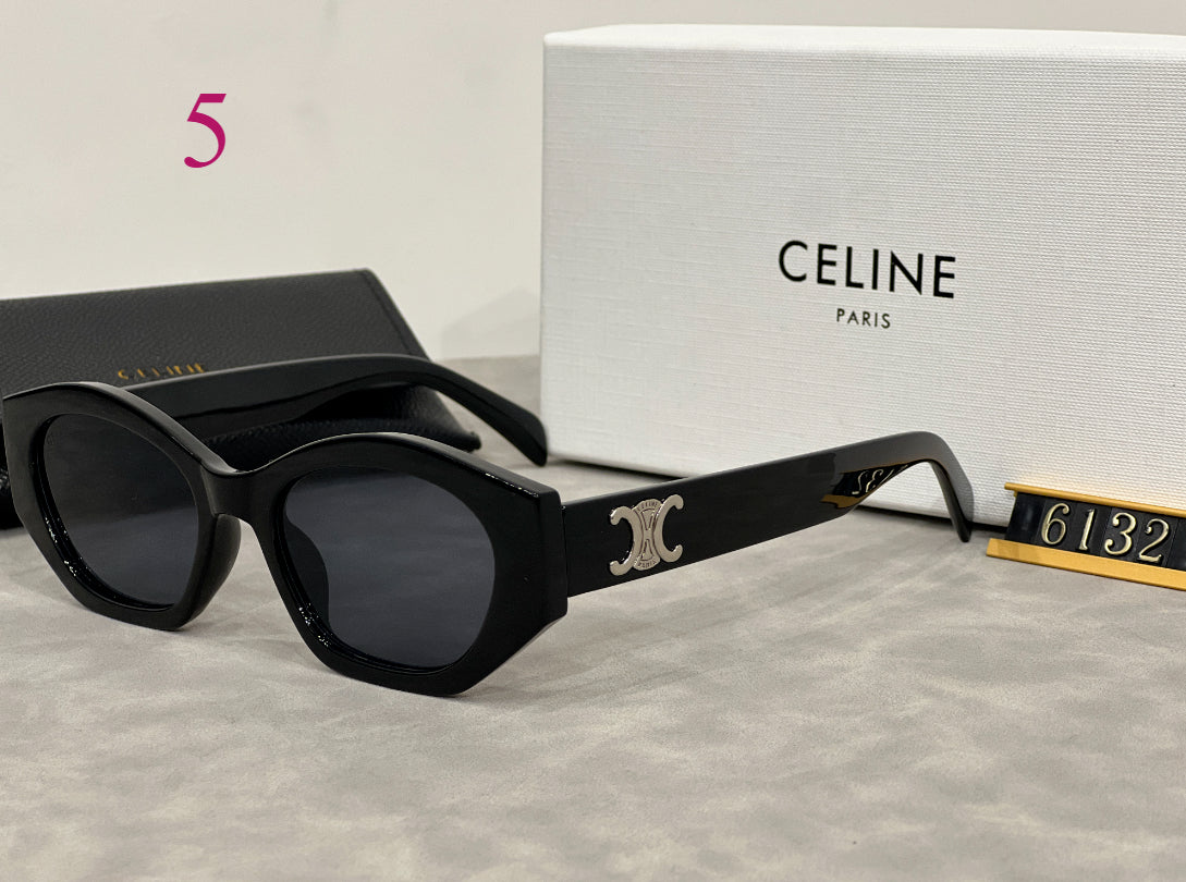 Rounded Square Thick Frame Sunglasses
