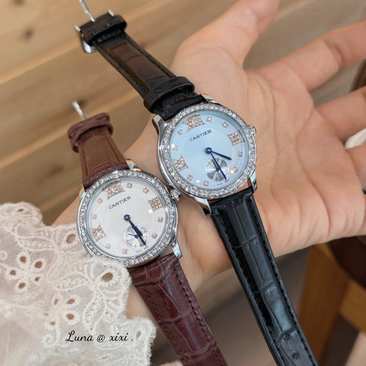 Luxury‑Inspired Trendy Quartz Watches 008 Cart*er Series