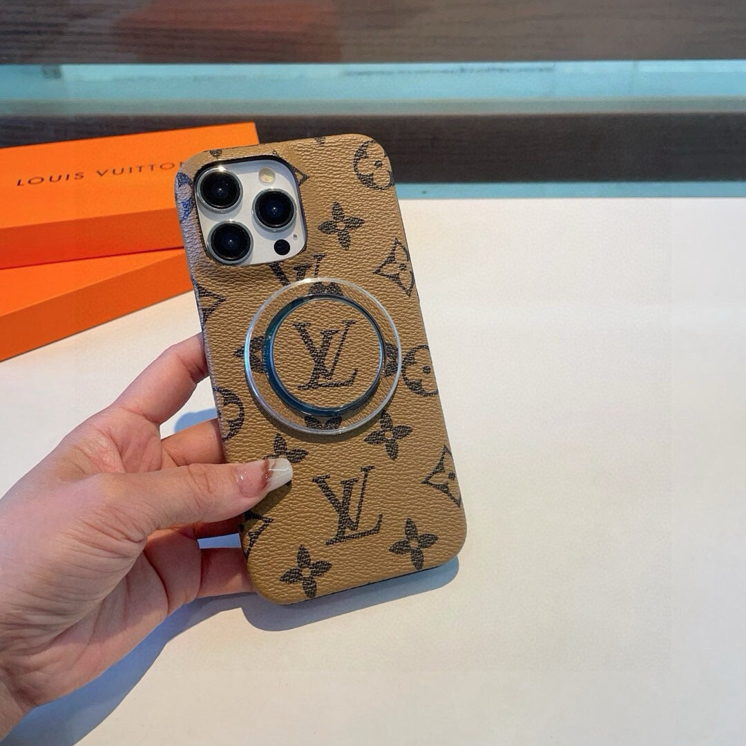 Fashion Aesthetic Shock Absorbing Protective Phone Case L*V Series、Fashion Phone Case