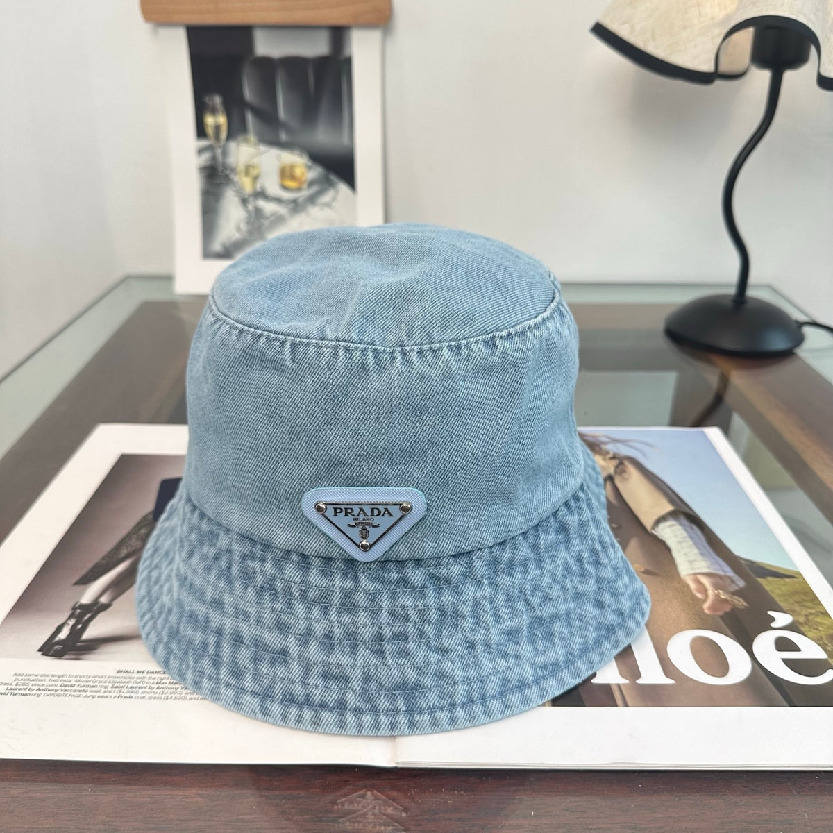 Adjustable Sun Hat for Men Women Outdoor UV Protection Pr*da Series、Fashion Caps