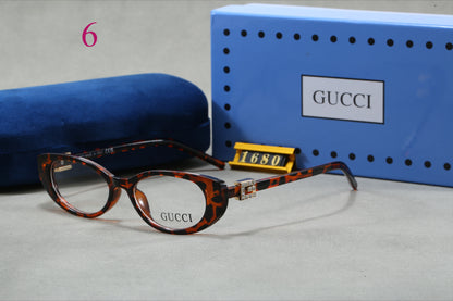 Round Keyhole-Bridge Glasses - Clear and Tinted Lens Options