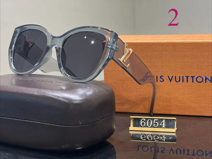 Oversized Butterfly Sunglasses with Rounded Frames