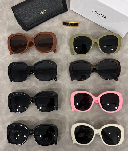 Oversized Round Frame Sunglasses