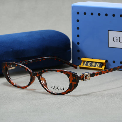 Round Keyhole-Bridge Glasses - Clear and Tinted Lens Options