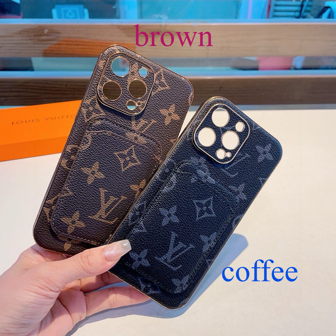 Fashion Aesthetic Shock Absorbing Protective Phone Case L*V Series、Fashion Phone Case