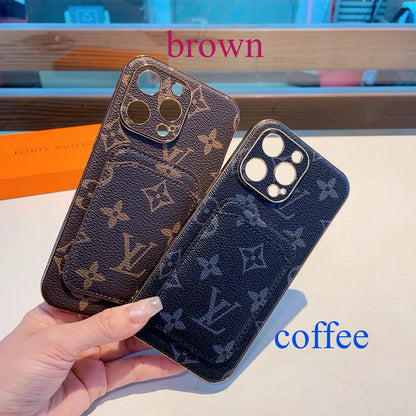 Fashion Aesthetic Shock Absorbing Protective Phone Case L*V Series、Fashion Phone Case