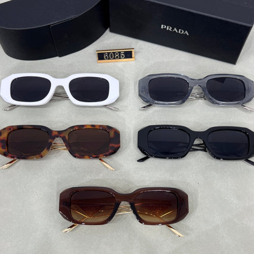 Chunky Oval-Rectangle Sunglasses
