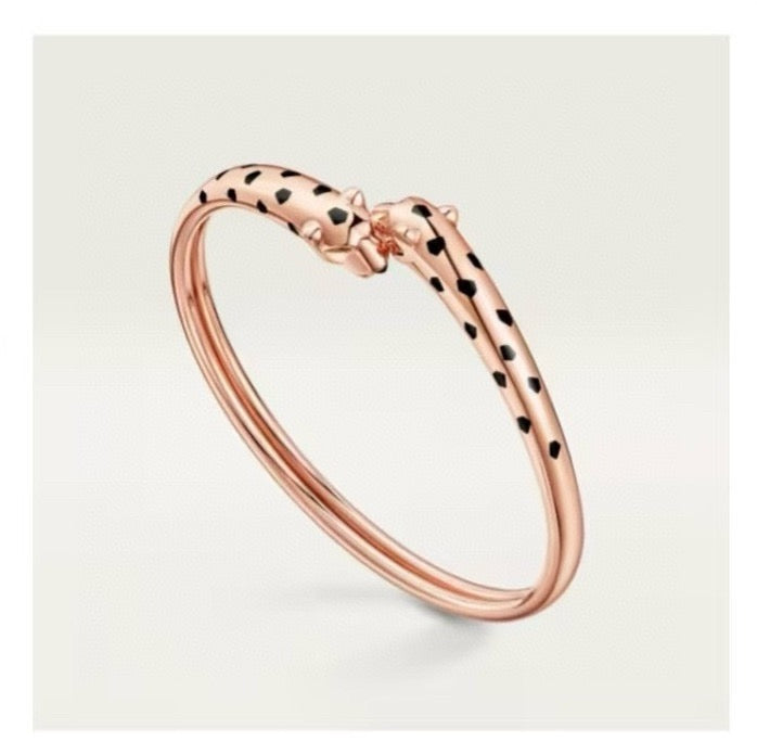 Panther Wrap Bangle Bracelet