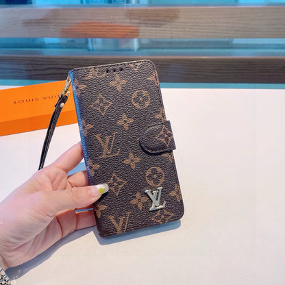 Fashion Aesthetic Shock Absorbing Protective Phone Case L*V Series、Fashion Phone Case