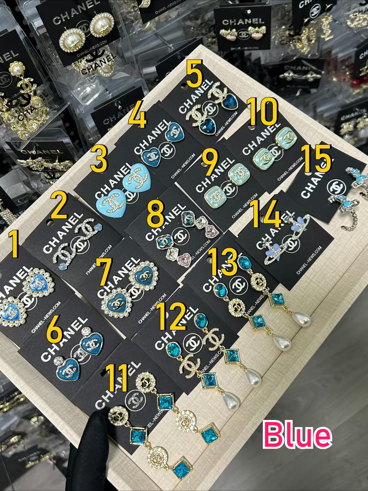Color-Coordinated Alloy Earrings - Assorted Styles