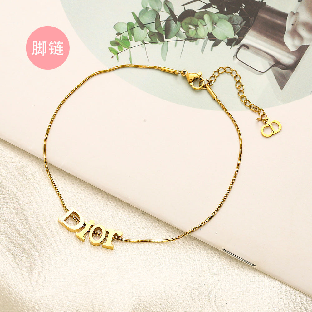 304 Stainless Steel Anklet,Anklet Collection、D*or Series