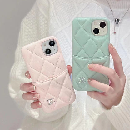 Fashion Aesthetic Shock Absorbing Protective Phone Case CH*NEL Series、Fashion Phone Case