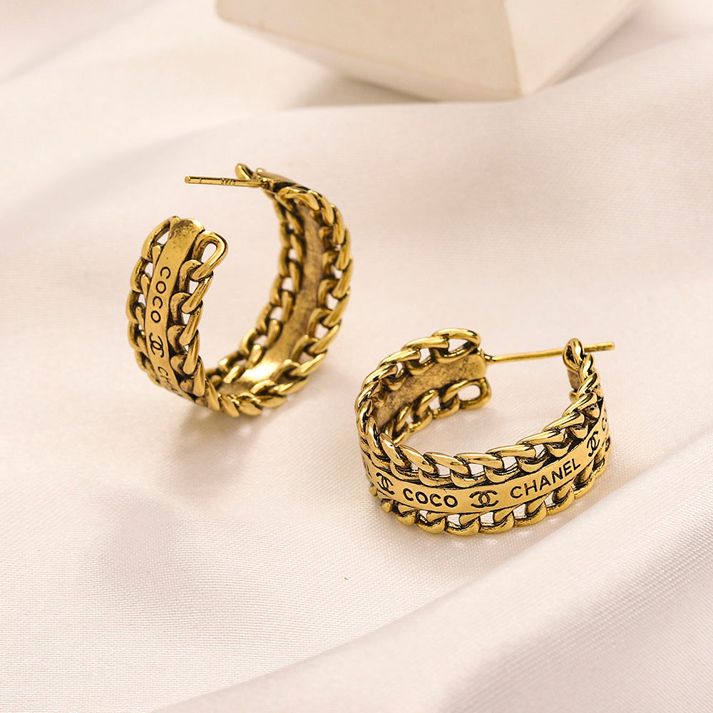 Kupfer Zirkonium Echt Vergoldete Ohrringe Ringe Set
