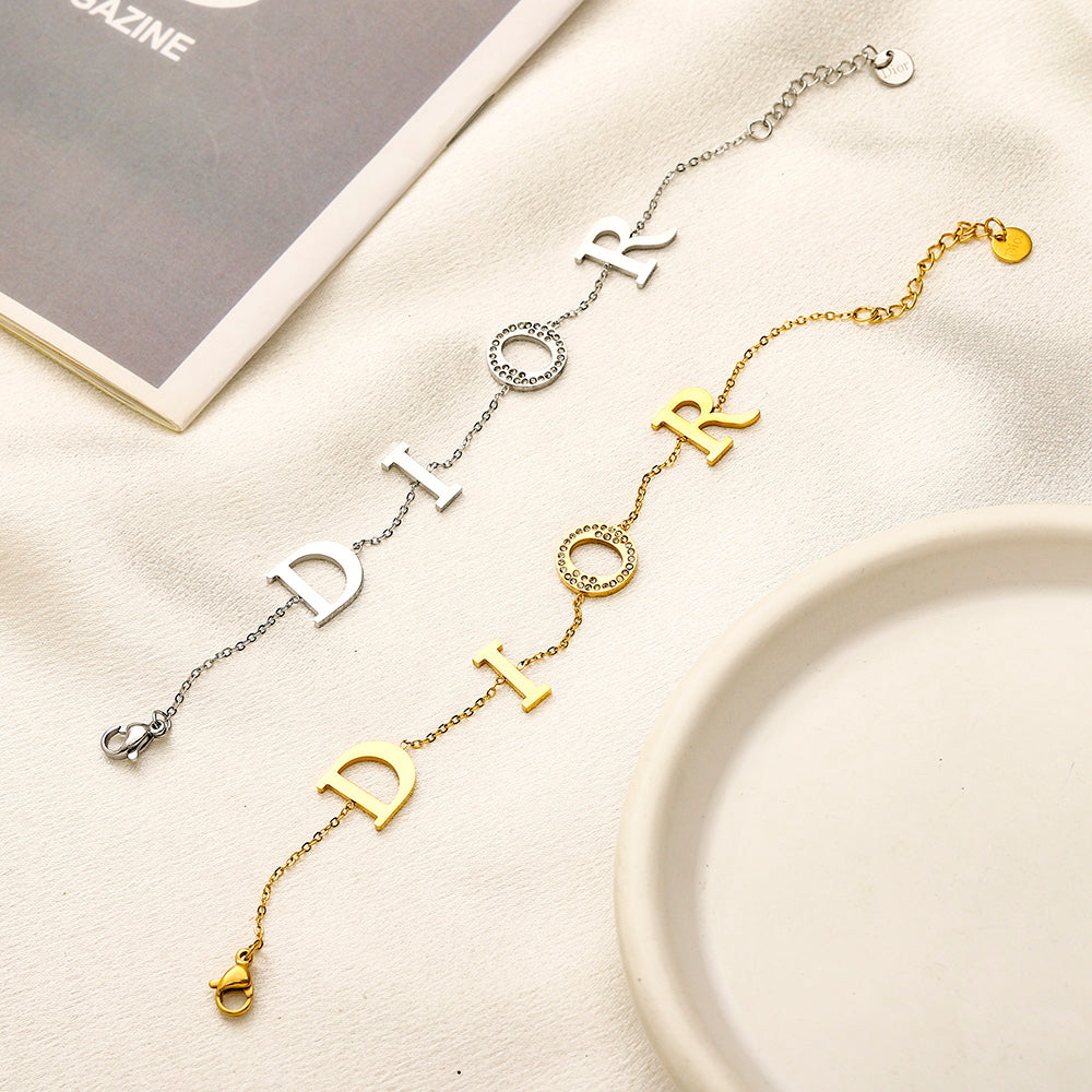 Set Collana Bracciale in Acciaio Inox 304
