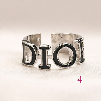 Copper Zirconium Real Gold Plated Ring,Rings Collection、D*or  Series