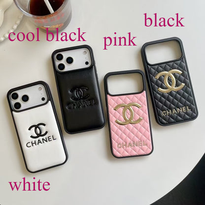 Fashion Aesthetic Shock Absorbing Protective Phone Case  CH*NEL Series、Fashion Phone Case