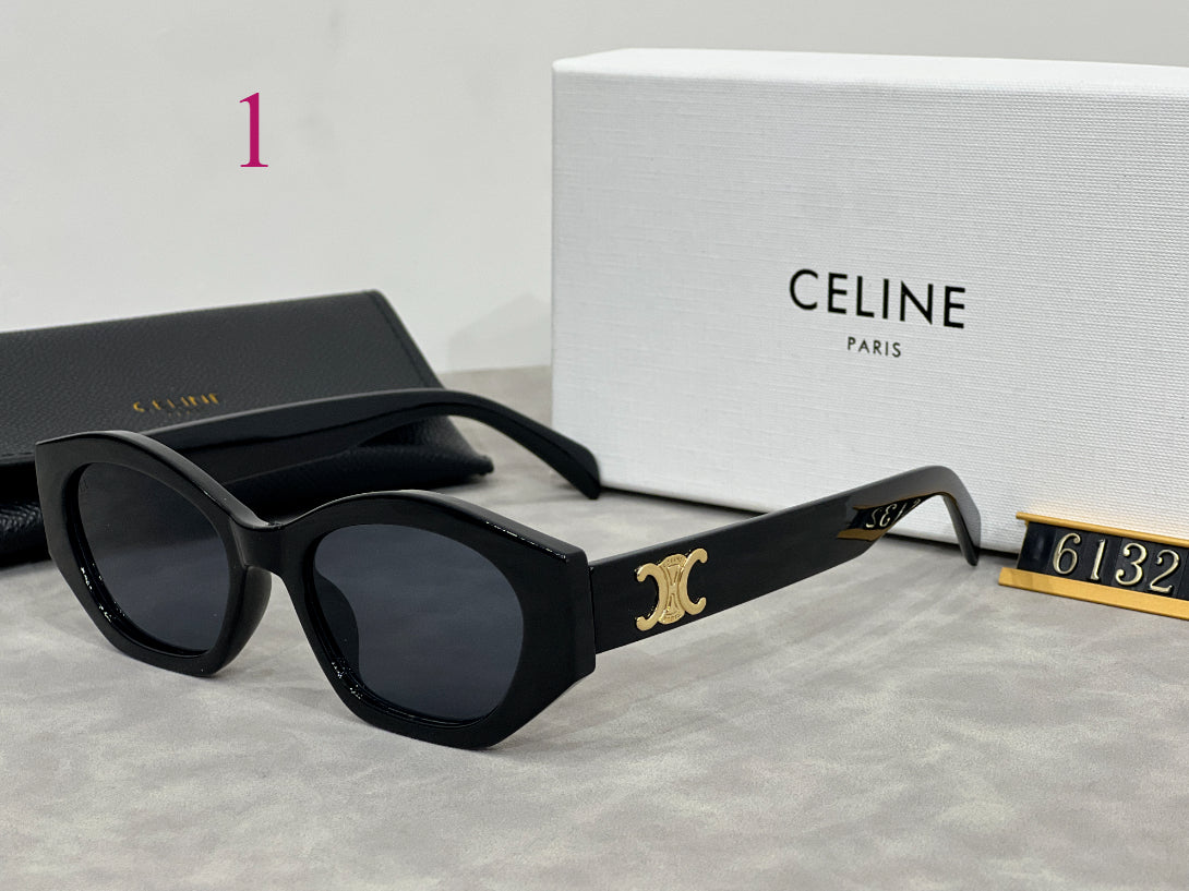 Rounded Square Thick Frame Sunglasses
