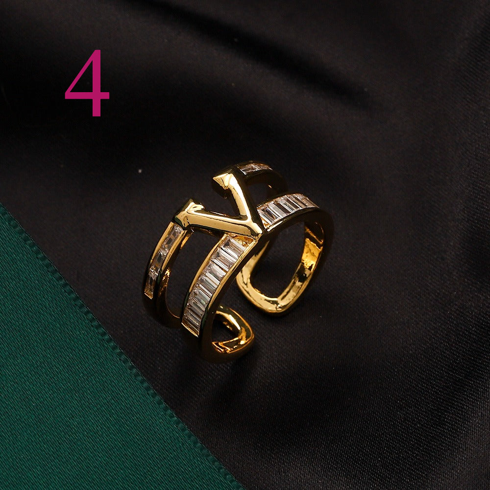 Fashion Open Adjustable Ring Collection、Rings Collection L*V Series、D*or Series、Y*L Series