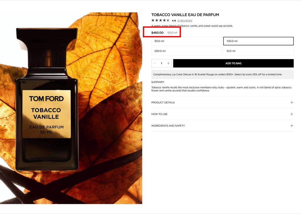 Tobacco Vanille Eau de Parfum