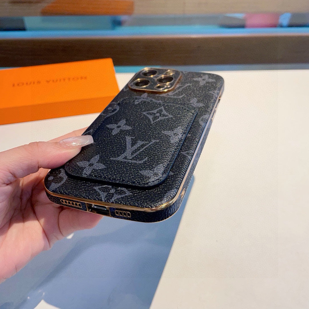 Fashion Aesthetic Shock Absorbing Protective Phone Case L*V Series、Fashion Phone Case