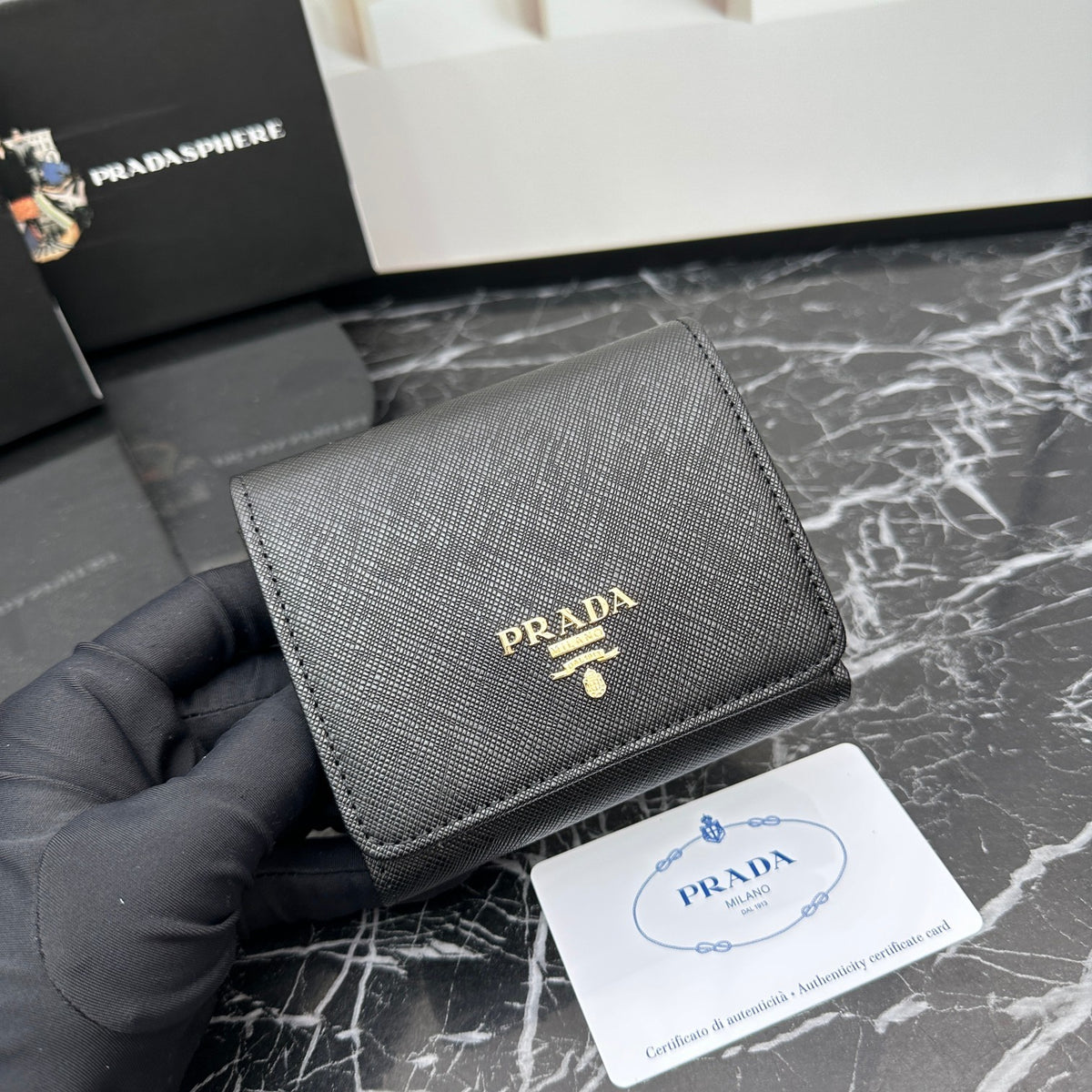 Luxury‑Inspired Trendy Wallets 031  Pr*da Series、Fashion Bags