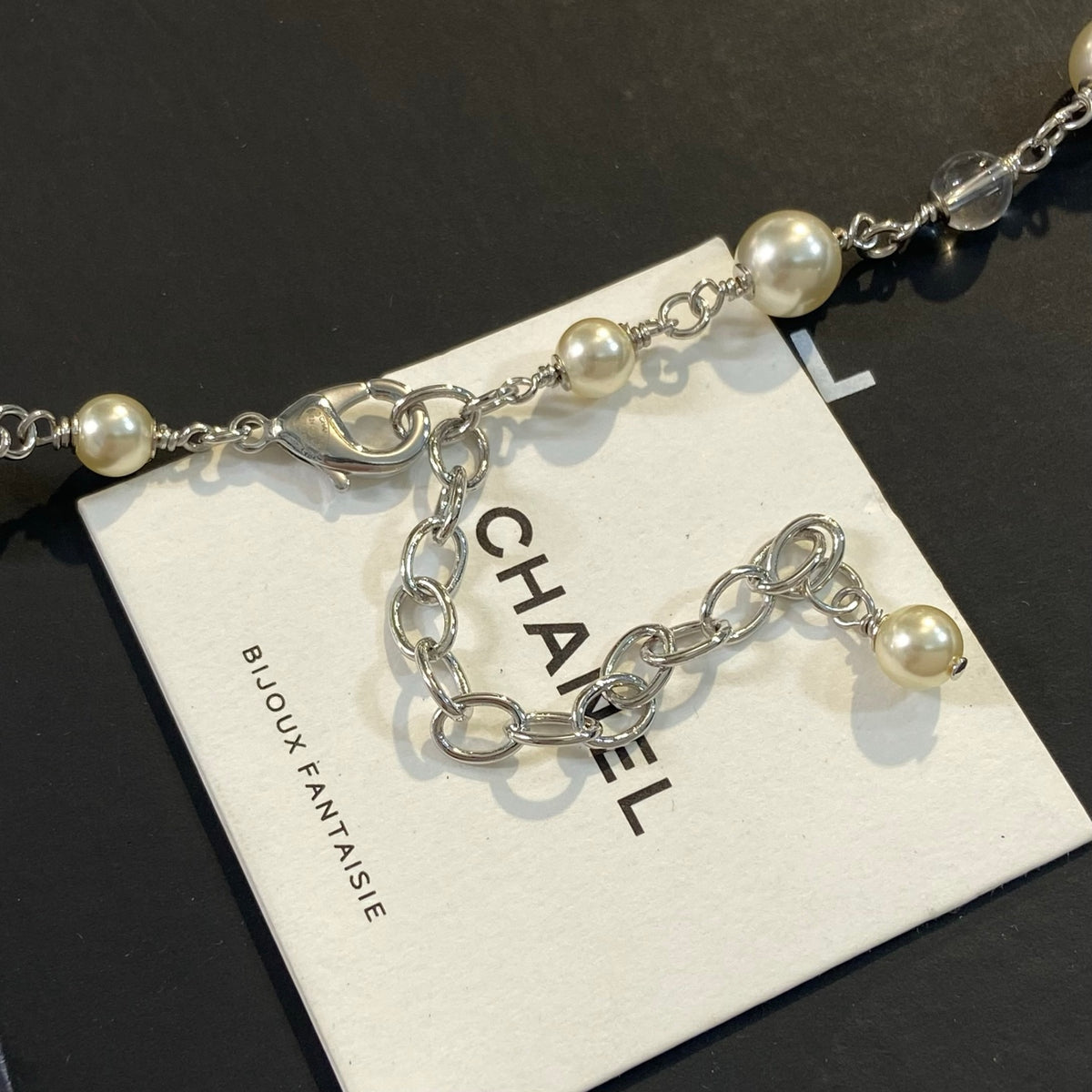 Faceted Bead Necklace with Star Pendant