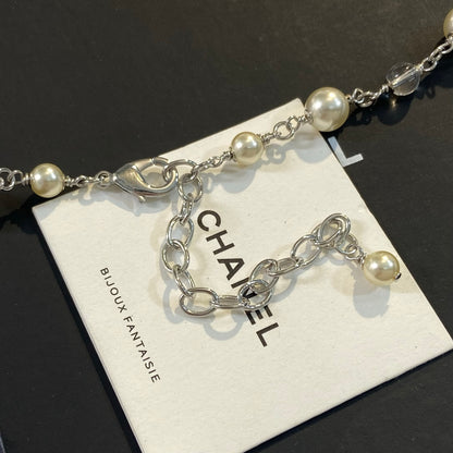 Faceted Bead Necklace with Star Pendant