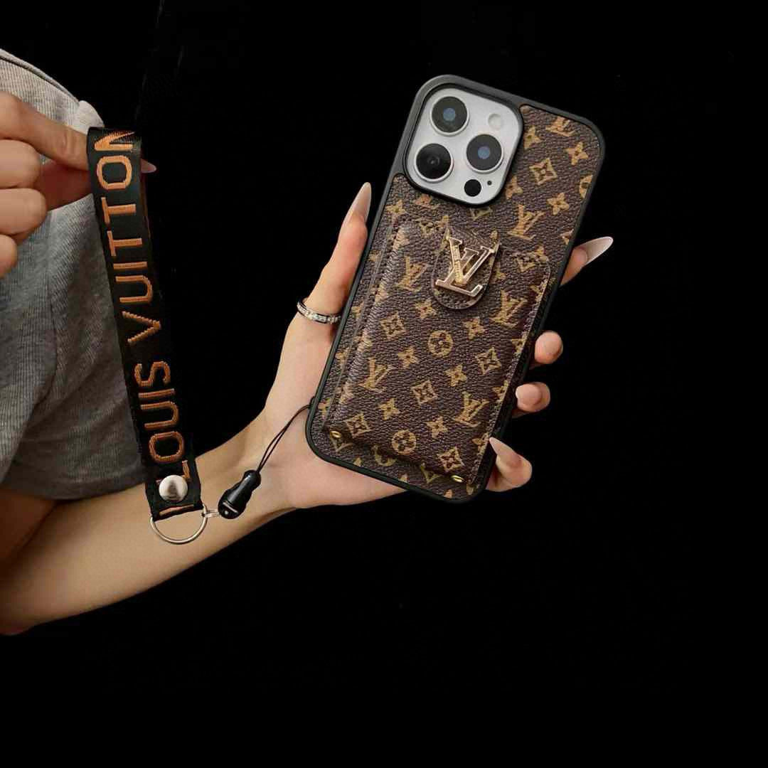 Fashion Aesthetic Shock Absorbing Protective Phone Case L*V Series、Fashion Phone Case