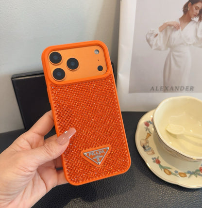 Fashion Aesthetic Shock Absorbing Protective Phone Case  Pr*da Series、Fashion Phone Case