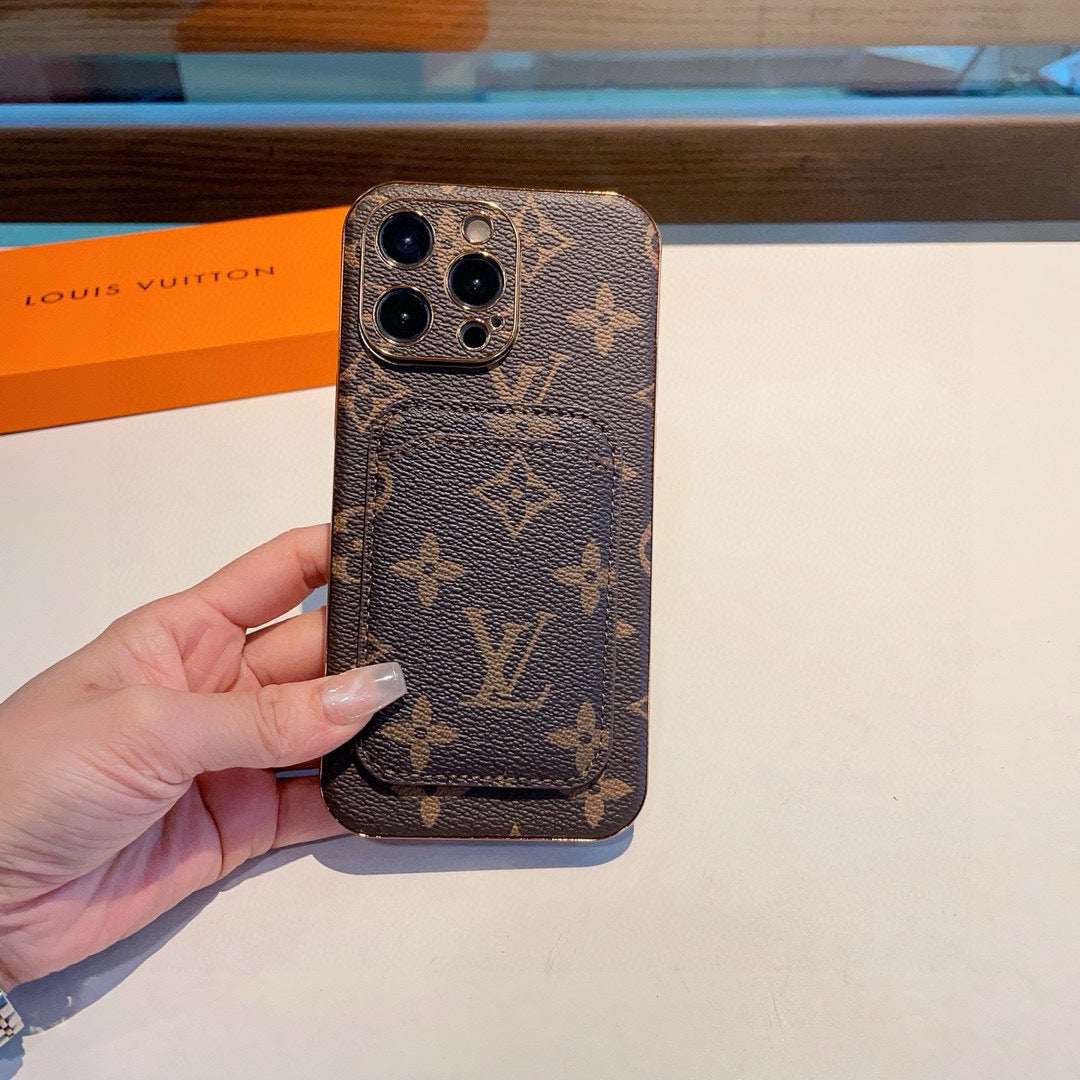 Fashion Aesthetic Shock Absorbing Protective Phone Case L*V Series、Fashion Phone Case
