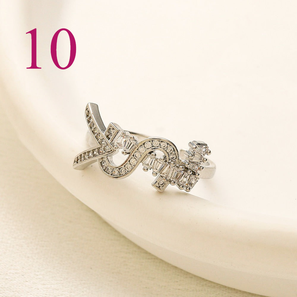 Fashion Open Adjustable Ring Collection、Rings Collection L*V Series、D*or Series、Y*L Series