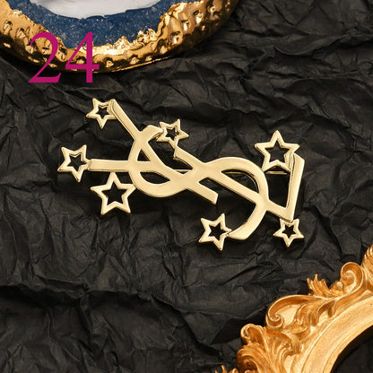 Fashion Brooch Collection,Brooches Collection、GU*CI Series、L*V Series、D*or Series、Y*L Series